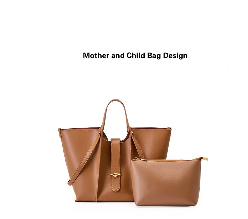 Design women tot bag high-grade feeling leather large-capacity oblique cross-bag new style casual commuter single shoulder bags