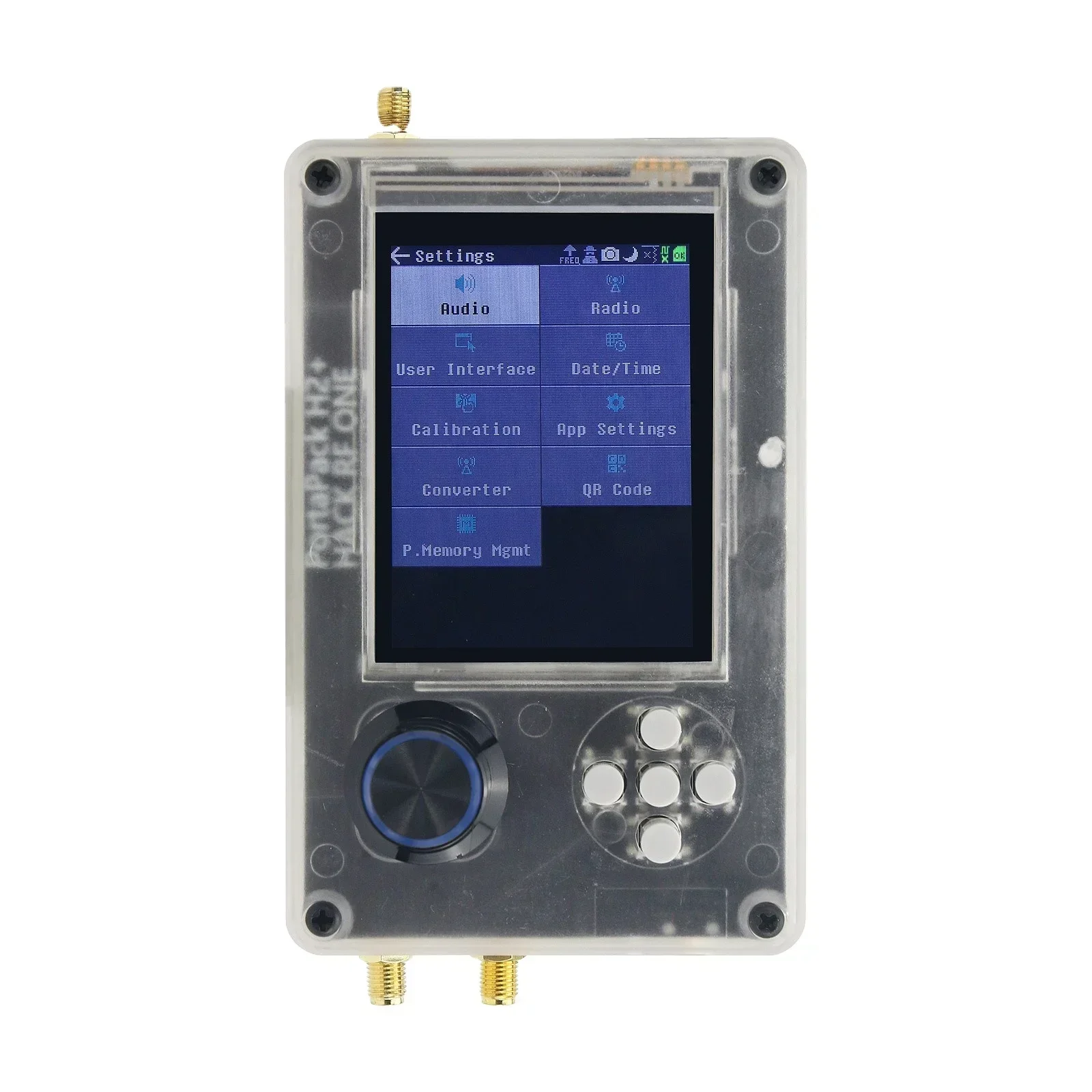 

Upgraded PortaPack H2 + HackRF One R9 V1.8.x SDR Radio Assembled W/ Plastic Shell 3.2" LCD Antennas