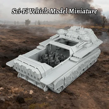 Modello di Veicolo Sci-Fi, Accessorio per Giochi di Ruolo Fantasy, Unità di Trasporto e Regalo da Collezione per Supporto e Risposta Rapida