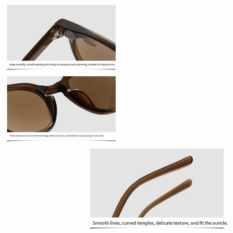 Unisex Classic Frame Outdoor Reading Sunglasses with Presbyopia Adjustment