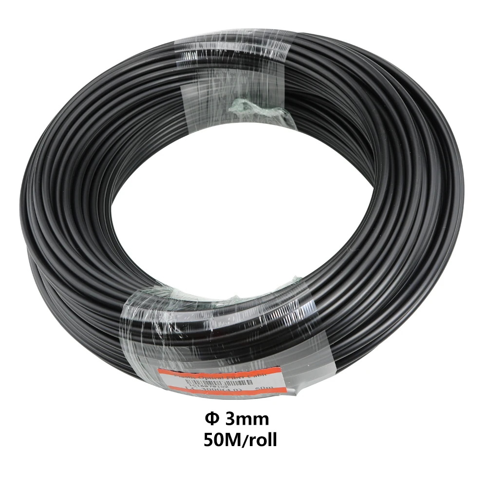 Solid Core End Glow Cable 50M/roll for Optic Pooling or Sun Shine Light transfer Sauna Light Dia 2mm/3mm