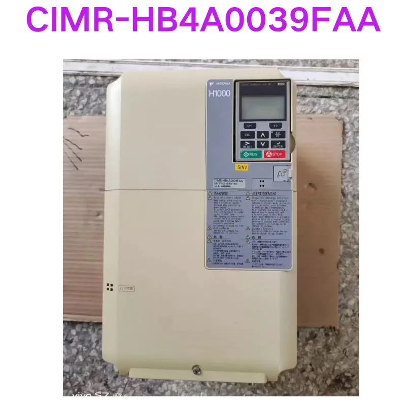 

Used CIMR-HB4A0039FAA frequency converter Functional test OK