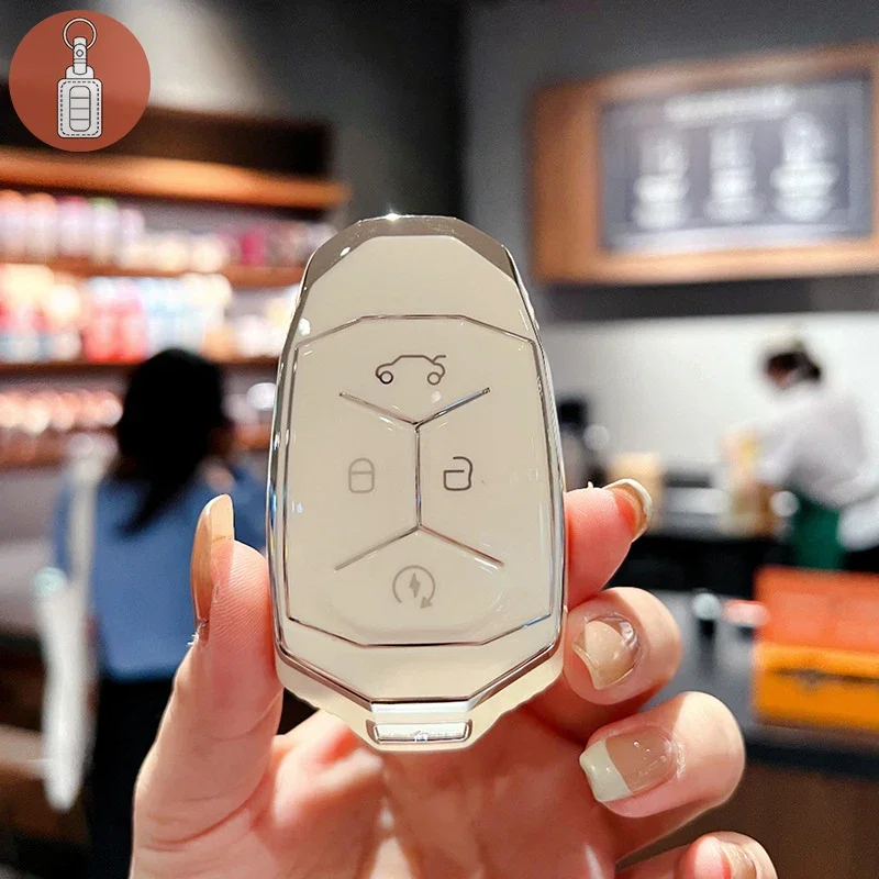 New Tpu Car Remote Key Case Cover Protect Shell Bag Per Lynk & Co 05 01 02 03 06 09 Lynk Co 4 Button Accessori Auto