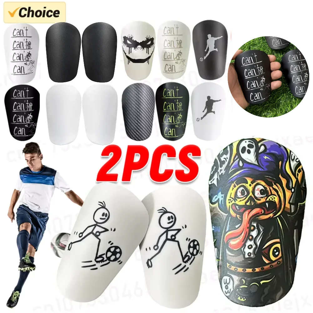 2pcs Soccer Shin Pad Football Training Leg Guard Protective Equipment Mini Shin Guards Anti Slip For Adult Kid Leg Protector shin guard pads soccer shin guards