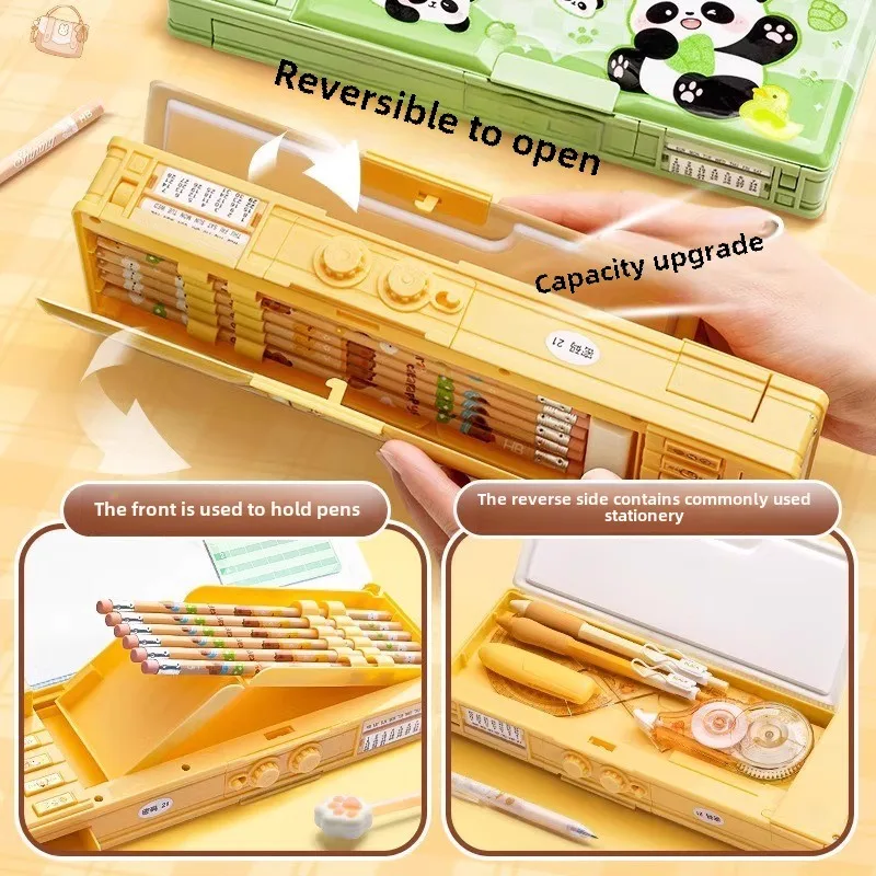 Multi Functional High Tech Pencil Boys' Password Lock Kindergarten Bag Gift Erasable Writing Box