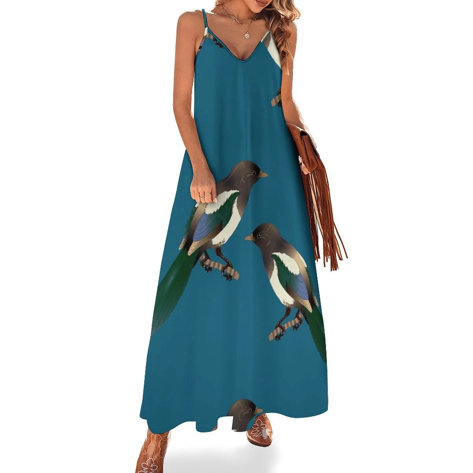 

Magpie Sleeveless Dress elegant party dresses for women 2024 summer women's suit women formal occasion dresses