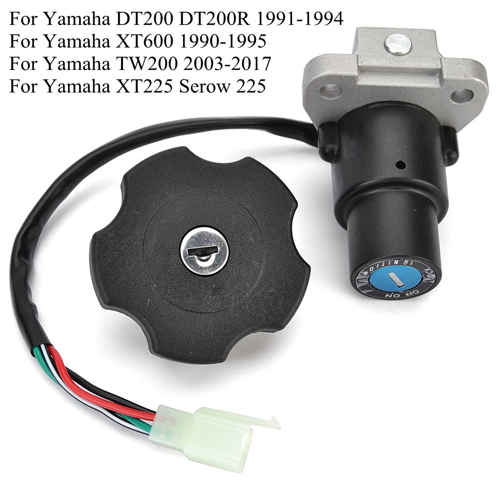 IgnitionSwitchLockGasFuelPetrolTankCapCoverForYamahaXT600