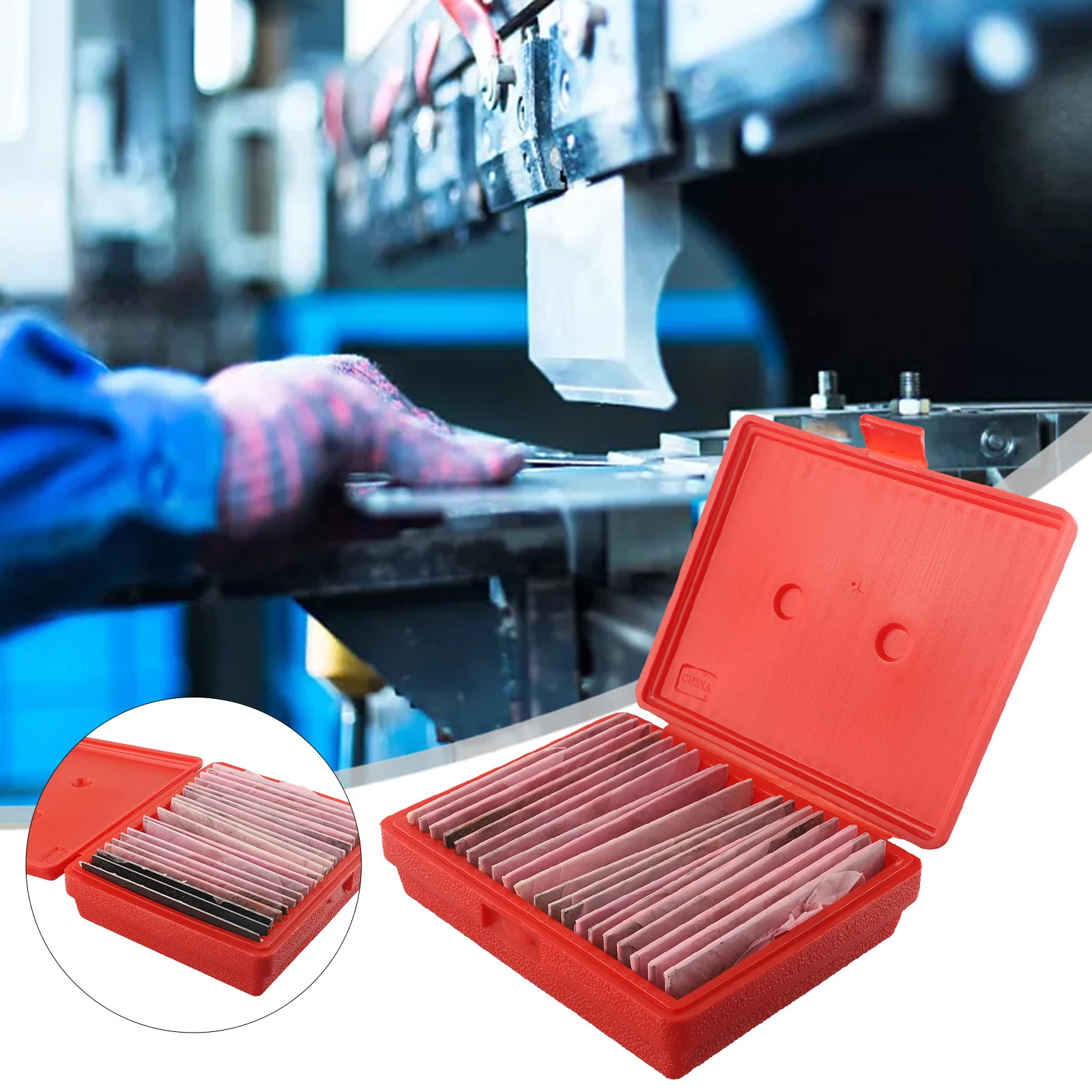 40pcs(20 Pairs) 1/32 Inch Thickness X6 Inch Long Parallel Set, Parallel Blocks Set, High Quality Machinist Parallel Bars