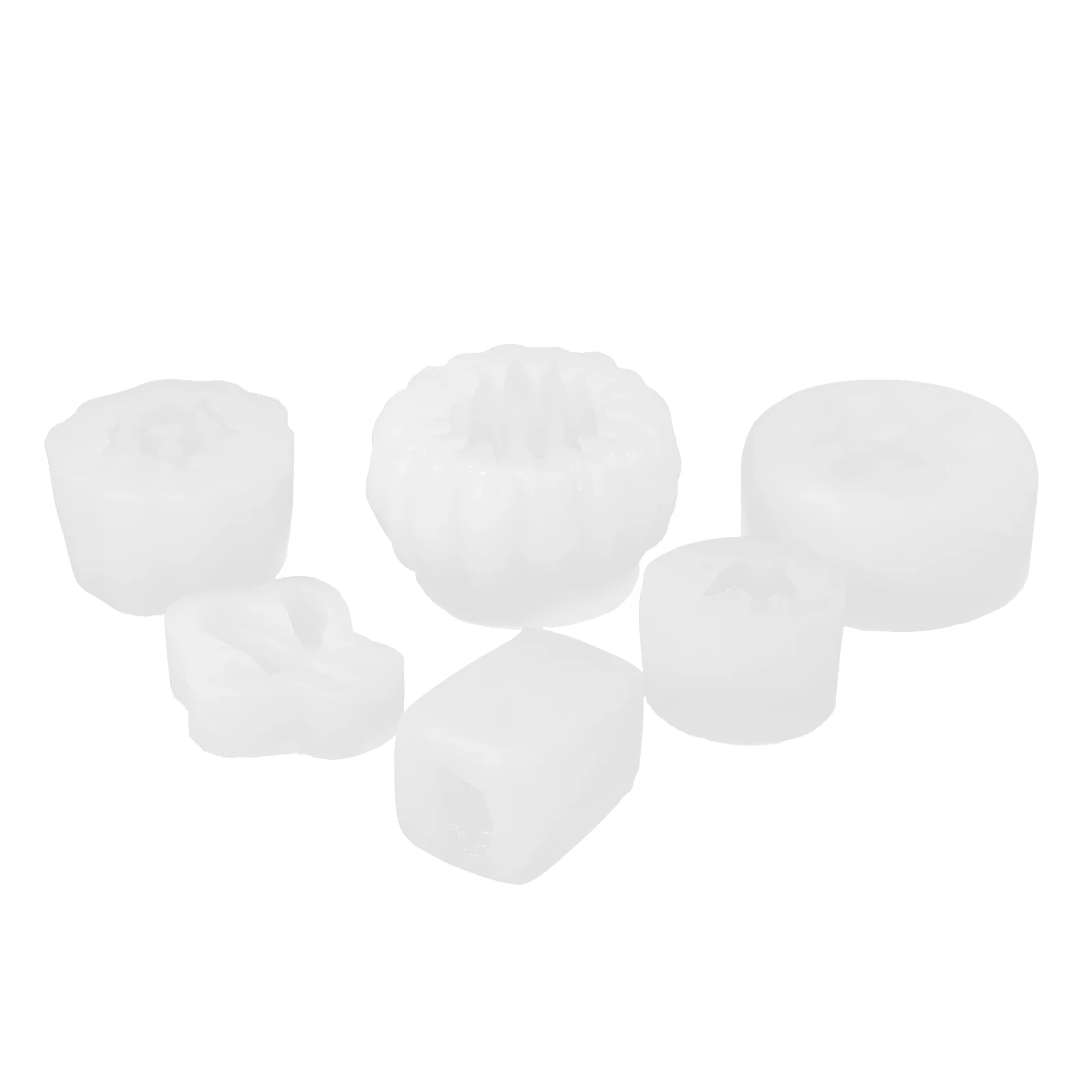 

6 Pcs Silicone Mold for Making DIY Crafts Soap Baking Mold/cake Wax Molds Silica Gel Lover Unique