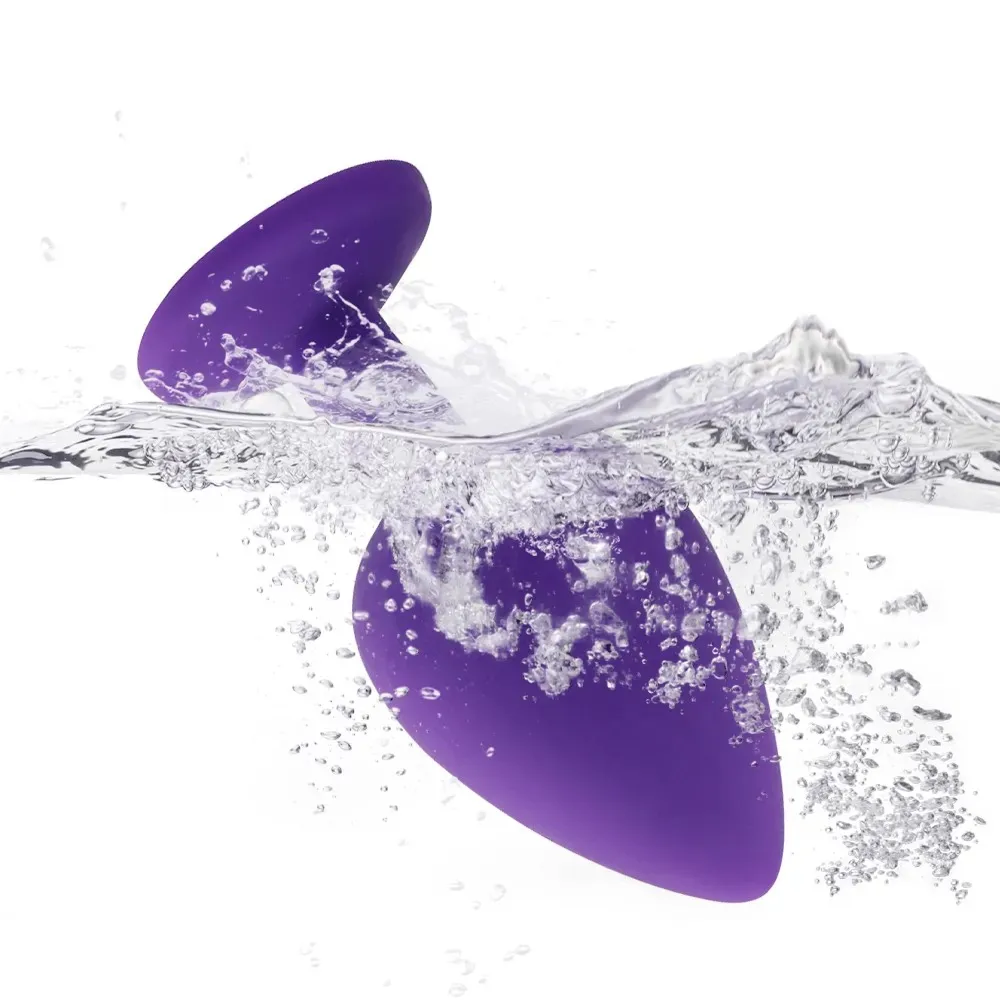 Anal Butt Plug Soft Silicone Prostate Massager For Couples_voghion.com