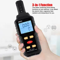 3 In 1 EMF Meter Electromagnetic Field Radiation Detector EMF Tester For Home EMF Detector Ghosts Hunting Device 1