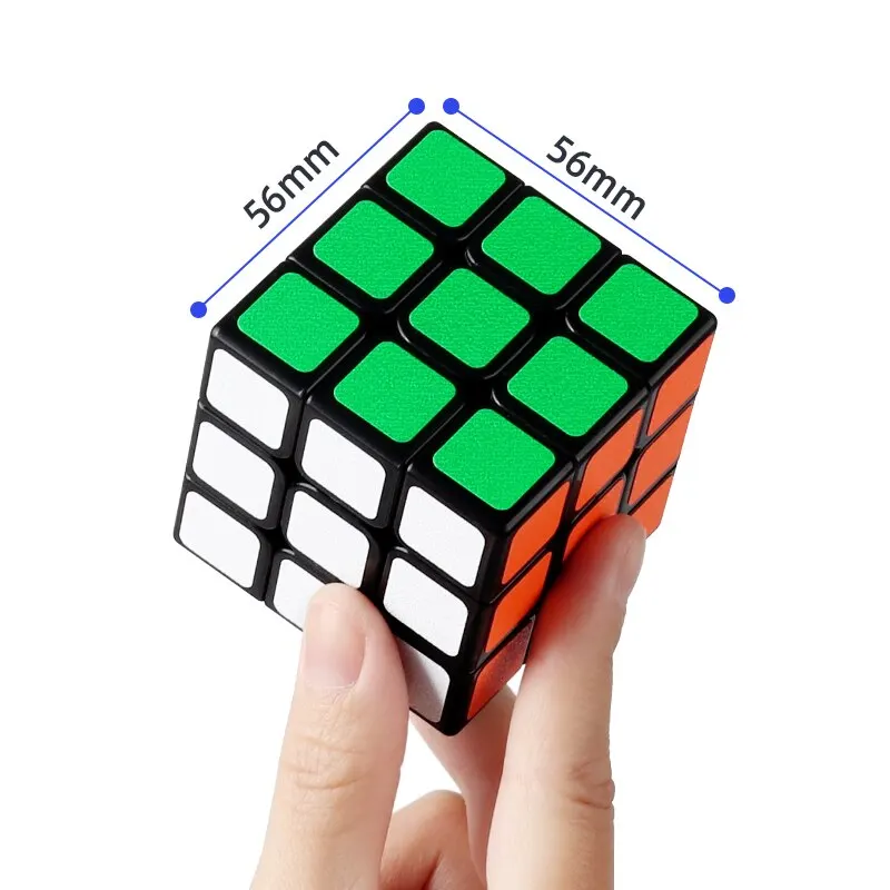 Puzzle Cube Magic Cube 3x3 Frosted Texture Sticker Educational Toys Children Puzzle Toys Designated For Competition Cubes