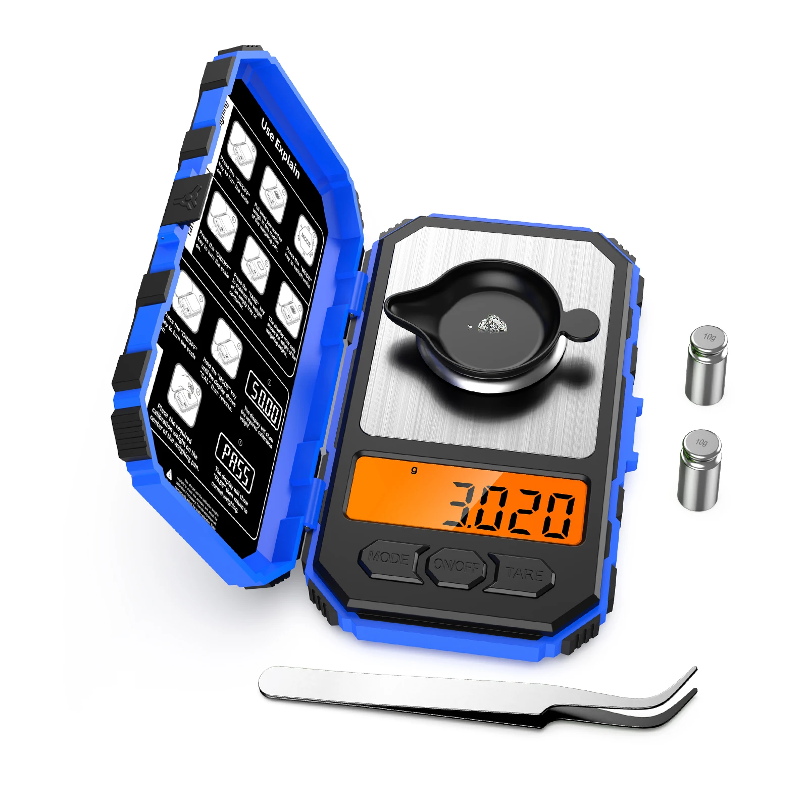 Brifit Electronic Digital Scale 0.001g/50gMini Scale Precision Professional Pocket Scale thumbnail 1