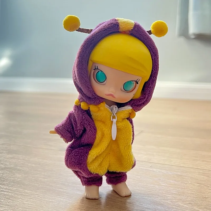 Ob11 Doll Animal Yellow Bee Clothing Set With Wing Doll Cosplay Clothes For Nendoroids Obitsu11 Molly Ymy Gsc 1/12 Bjd Doll 3