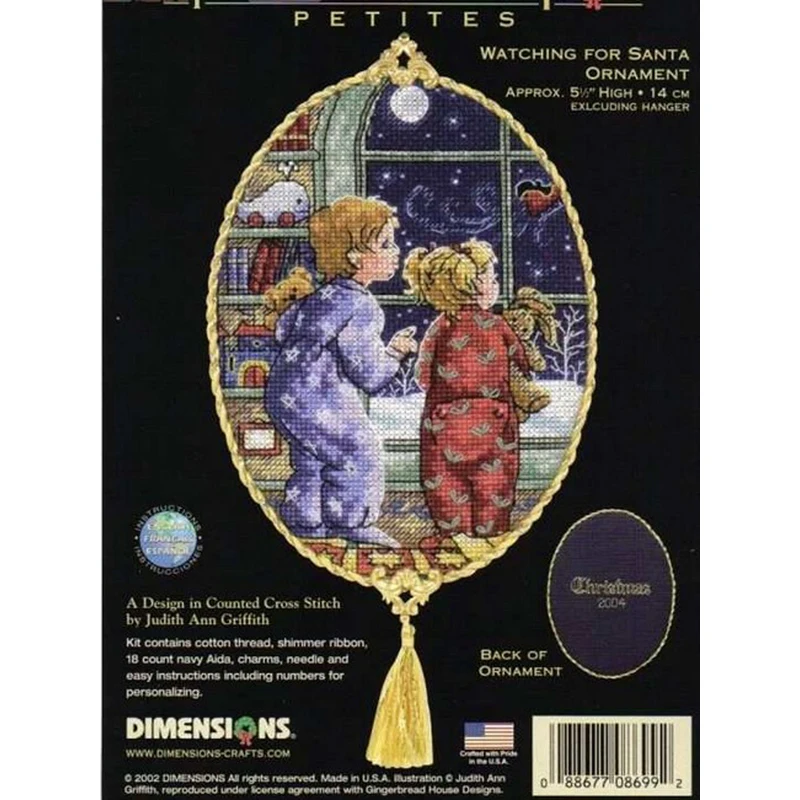 Dimensions Gold Collection Counted Cross Stitch Ornament Kit