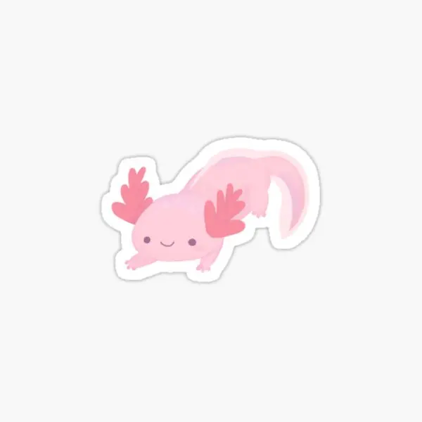 

Крошечные Axolotl 5 шт. наклейки для багажа аниме милые украшения для автомобиля смешная Печать Искусство задний фон Искусство бампер мультфильм