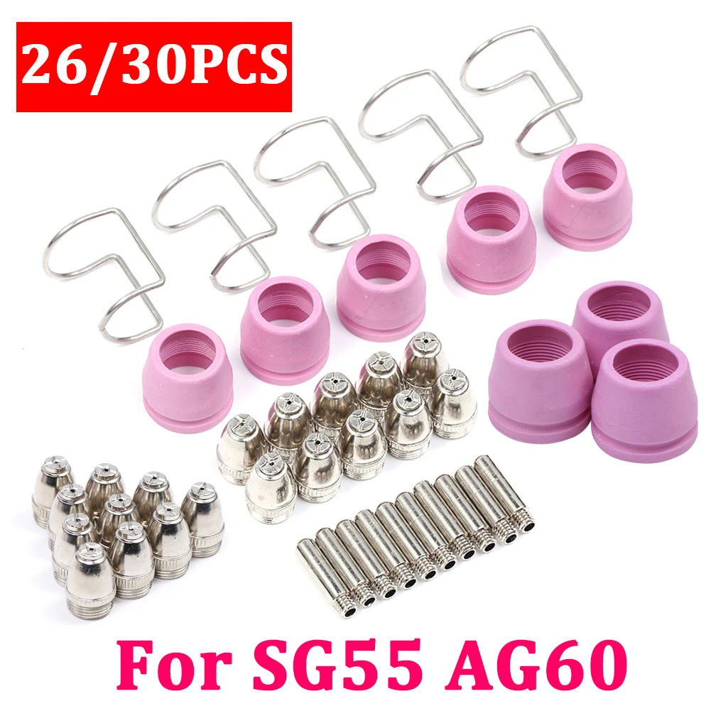 Kit de accesorios de 50 piezas para cortadora de plasma Parkside SG-55