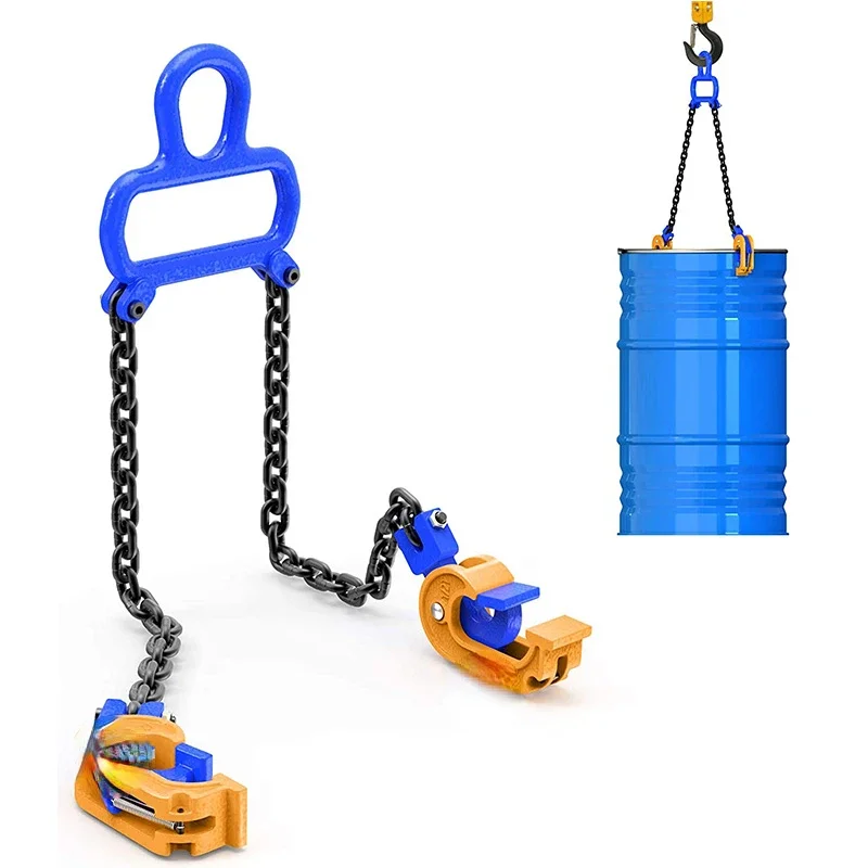 

Upgrade Lifting Chain Sling for Engine Hoist Lift 2000 lbs Capacity Carbon steel Chain Suitable for Plastic and Metal Drums