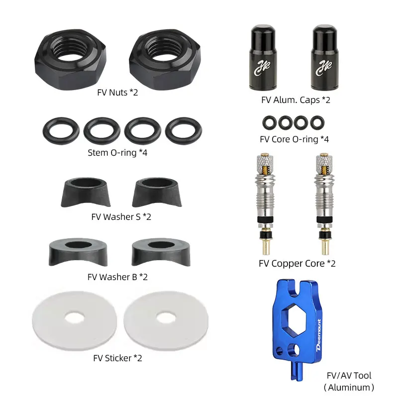 Kit Siringa Tubeless Per Bici LYCXAMES - Iniettore Liquido Riparazione Con Connettore Ottone 60ml - Foto 12