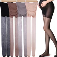 Pregnant Women's Pantyhose Support Can Be Adjusted Thin Pantyhose Female Summer Ultra-thin Anti-hook Silk Large Size Flesh Color 1