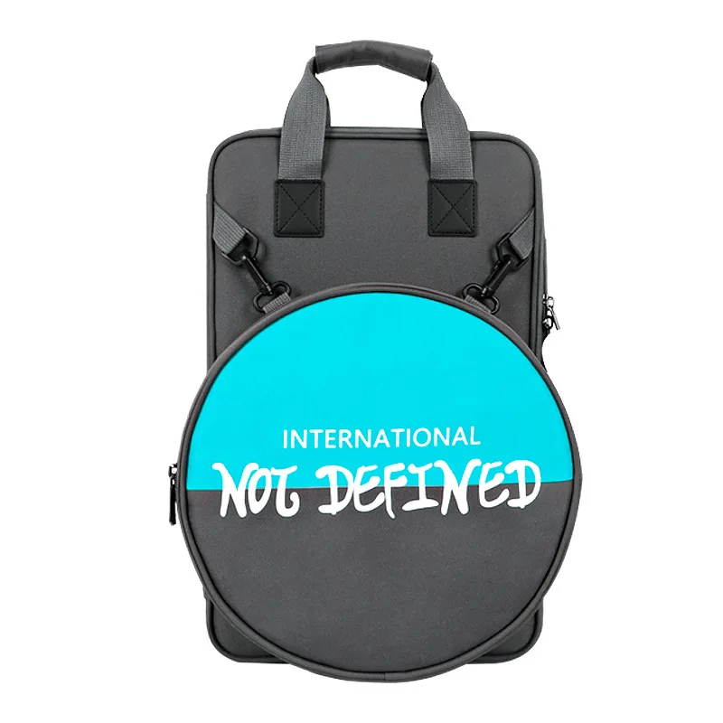 Portable Drum Pad Carry Storage Bag Holder for 10inch Dumb Backpack Percussion Accessories