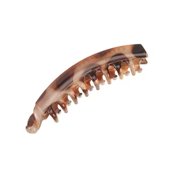 Elegant Solid Color Hair Claw Clip - Fashionable Women's Hair Accessory Barrette (D)