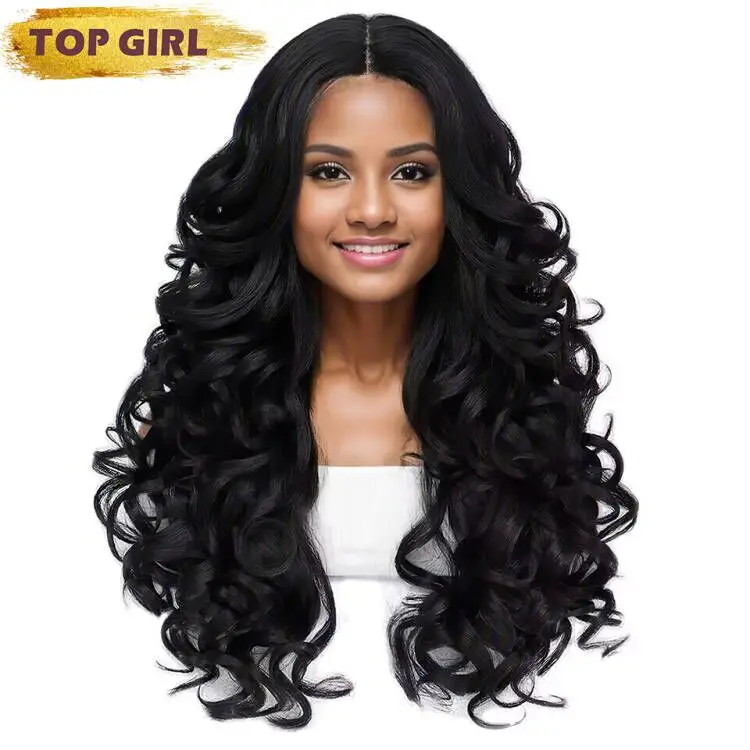 

Curly Wig Lace Front Wigs Synthetic Glueless Wigs 24 Inch Blonde Orange Female Lace Wig For Women Heat Resistant 13X4X1 Hair Wig