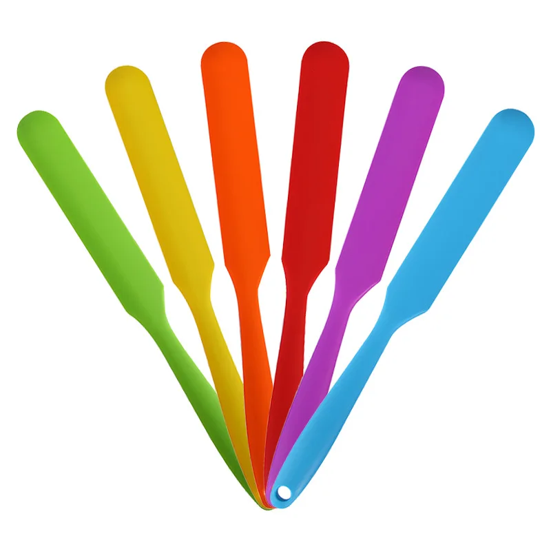 Non-Stick Butter Cake Cream Mixing Batter Scaraper Silicone Spatula Long Handle Baking Tools silicone spatula cream spatula silicone scraper
