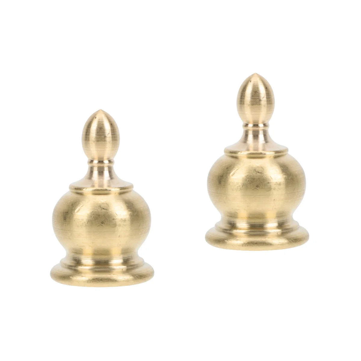 

2 Count Table Lamp Accessories Lampshades Chandelier Finial Copper Accessory Fixed Screw