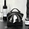 Light luxury ceramic handbag tissue box, living room household paper box, creative tissue storage design 4