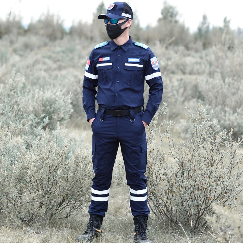 Summer Quick-drying Emergency Rescue Suit Fire Rescue Rescue Team Clothing Elastic Breathable Training Suit Set