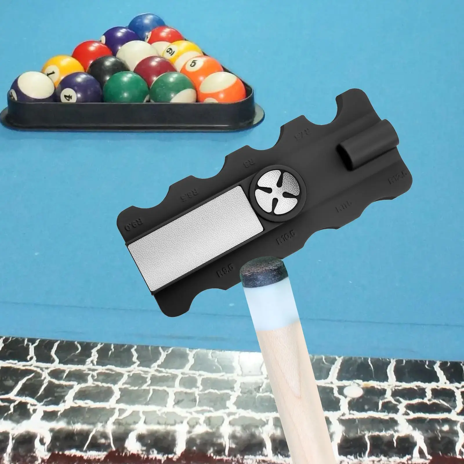 Pool Cue Tip Repair Tool Billiard Pool Cue Tip Tools Multifunctional Professional Pool Stick Tip Scuffer Pool Cue Tip Shaper