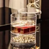 1PC Spinning Jewelry Organizer Organize Earrings Children's Headdress Hair Accessories Organizer Desktop Decoration 3