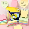 100 Sheets Color Post-it Notes Sticky Notes Pads Posits Stickers Posted It Memo Notepad School Office Student Message Stickers 4