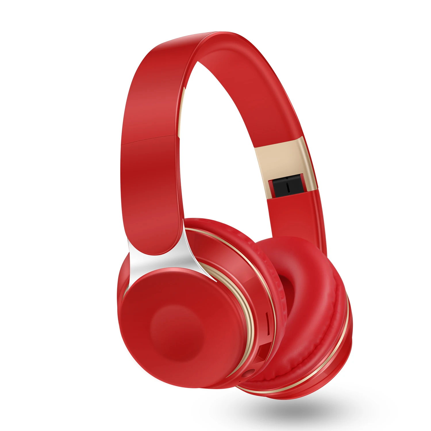 Wireless Bluetooth Headphones With Sd Card Support And Microphone_voghion.com