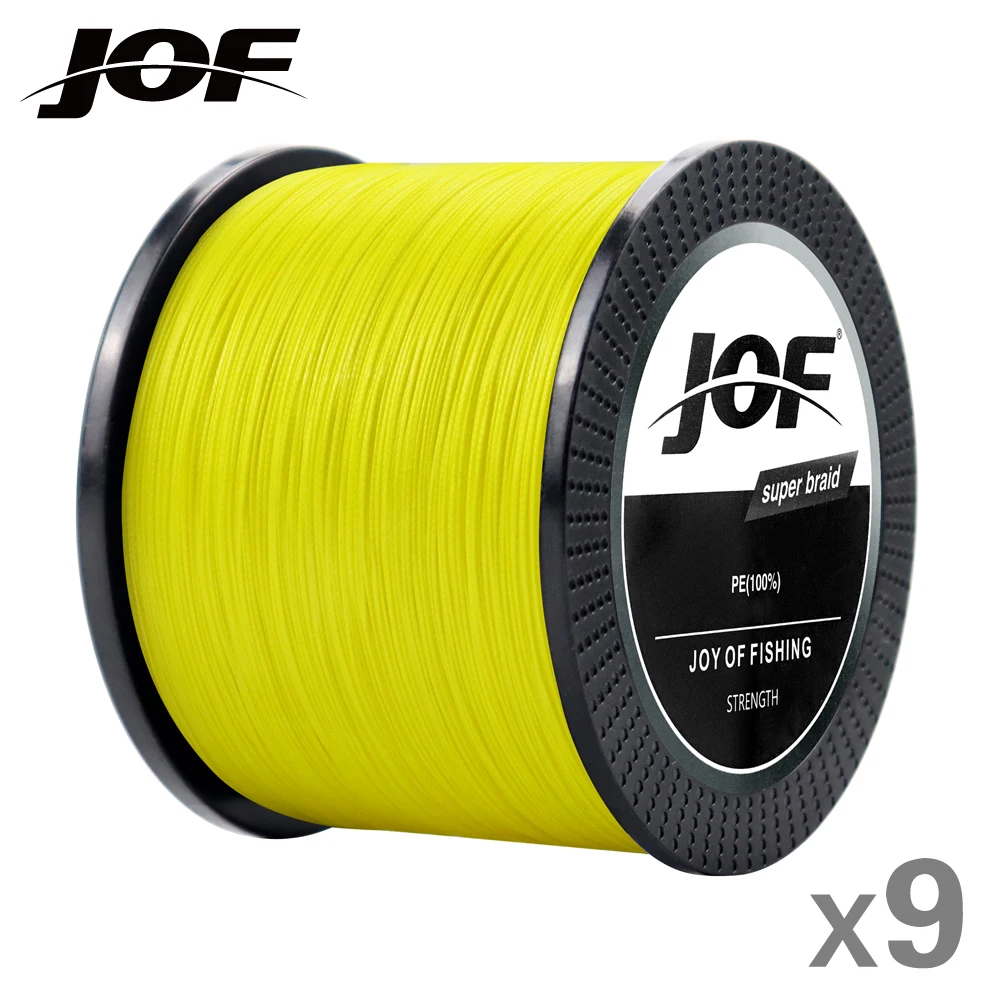 

2023 New Fly Fishing Line Pesca 9 Strand PE Carp Braided Wire Peche Sea Spinning Multifilamento Cord 28.6~143.5LB 500M