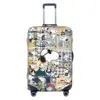 American Snoopy Dog Suitcase Cover Flight Christmas Fun Luggage Accesories Business Protection 2