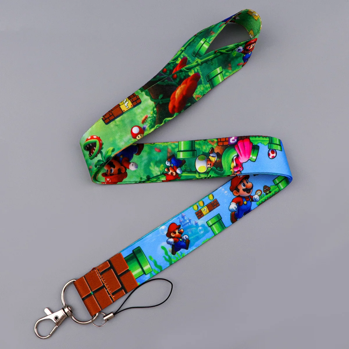 Vibrant Video Game Lanyard with Card Holder - Ideal for Students, Office, and Travel