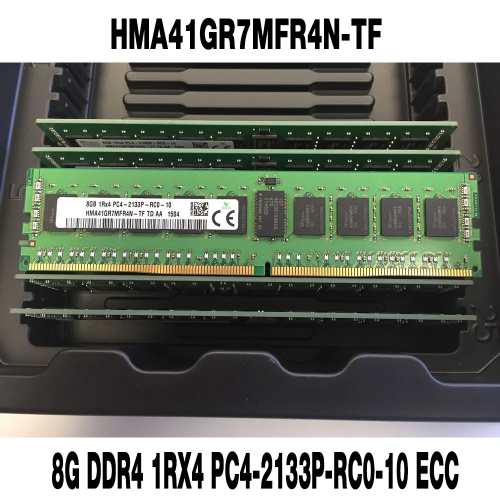 

1 шт. Φ 8G DDR4 1RX4 HMA41GR7MFR4N-TF ECC для серверной памяти SKhynix