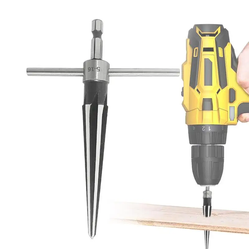 

T-ручка, вертикальный конус, стабильная T-образная ручка, Безопасный инструмент для сверления с защитой от ржавчины, многофункциональный инструмент для деревообработки