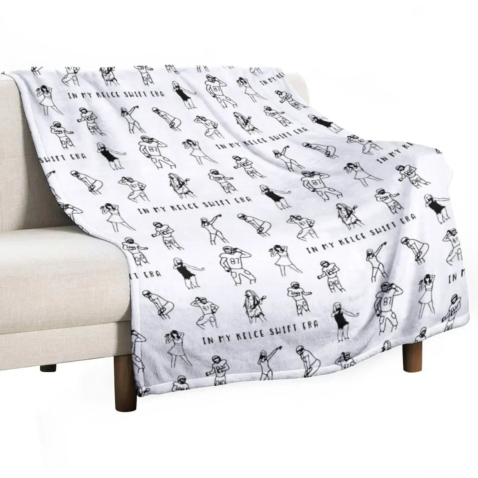 

In my Kelce Swift Era Throw Blanket sofa bed manga Plaid on the sofa Blankets