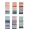 Morandi Colors Sticky Note Tabs for Book Annotation, File Classification Index Stickers, for School and Office Supplies 5