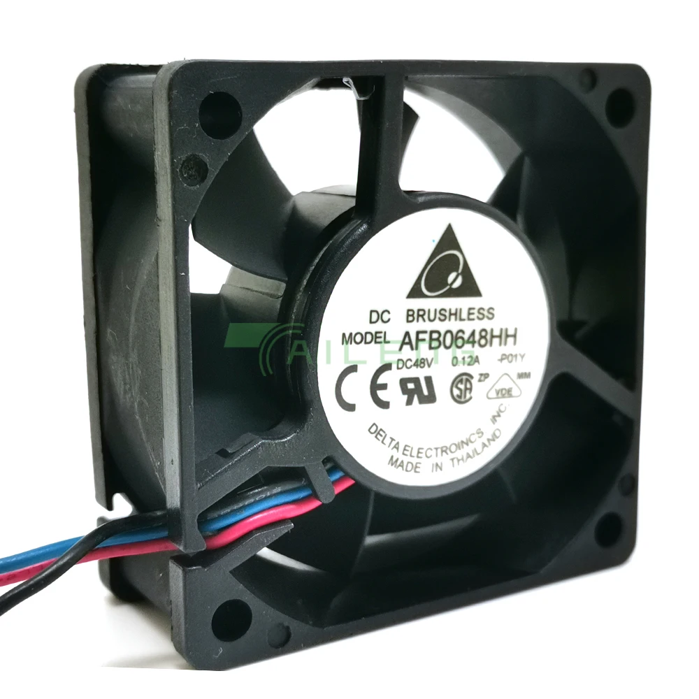 Рисунок 2 - AFB0648HH 6 см 60 мм 60*60*25 мм 6025 48 В 0