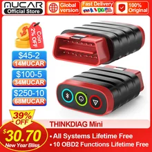 THINKCAR-Thinkdiag 미니 자동차 진단 도구, 코드 리더 자동차 전체 시스템 Obd2 스캐너 자동 Obd 2 진단 스캔