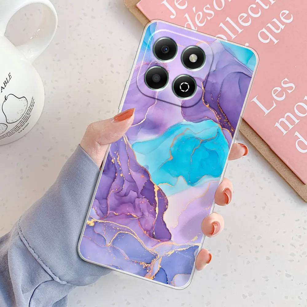 Shockproof Clear Soft Silicone Phone Case - Fashion Bumper