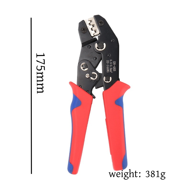 Durable High Carbon Steel Ratcheting Crimper â Versatile, Ergonomic Tool for Professional Wire Connections (0.25-10mmÂ²ï¼