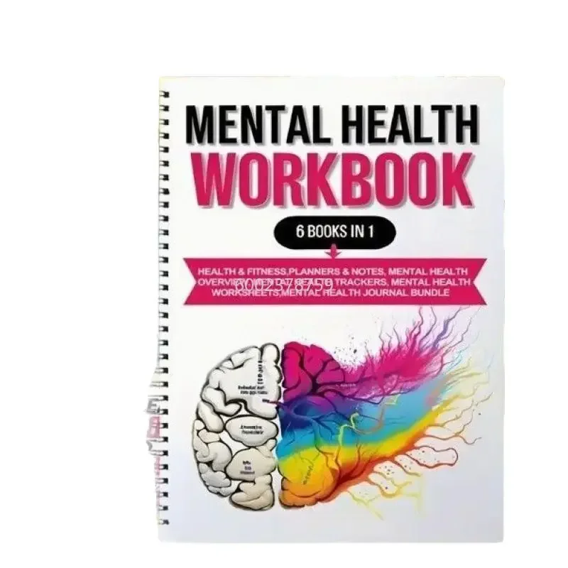 Mental Wellness Journal Planning and Cashbook Notebook
