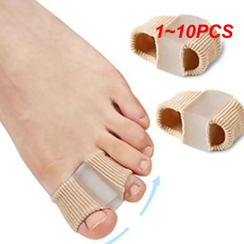 

1~10PCS Toe Separator Hallux Valgus Corrector Toe Spacer Spreader Fat Finger Corrector Thumb Bunion Straightener Foot Care Tool