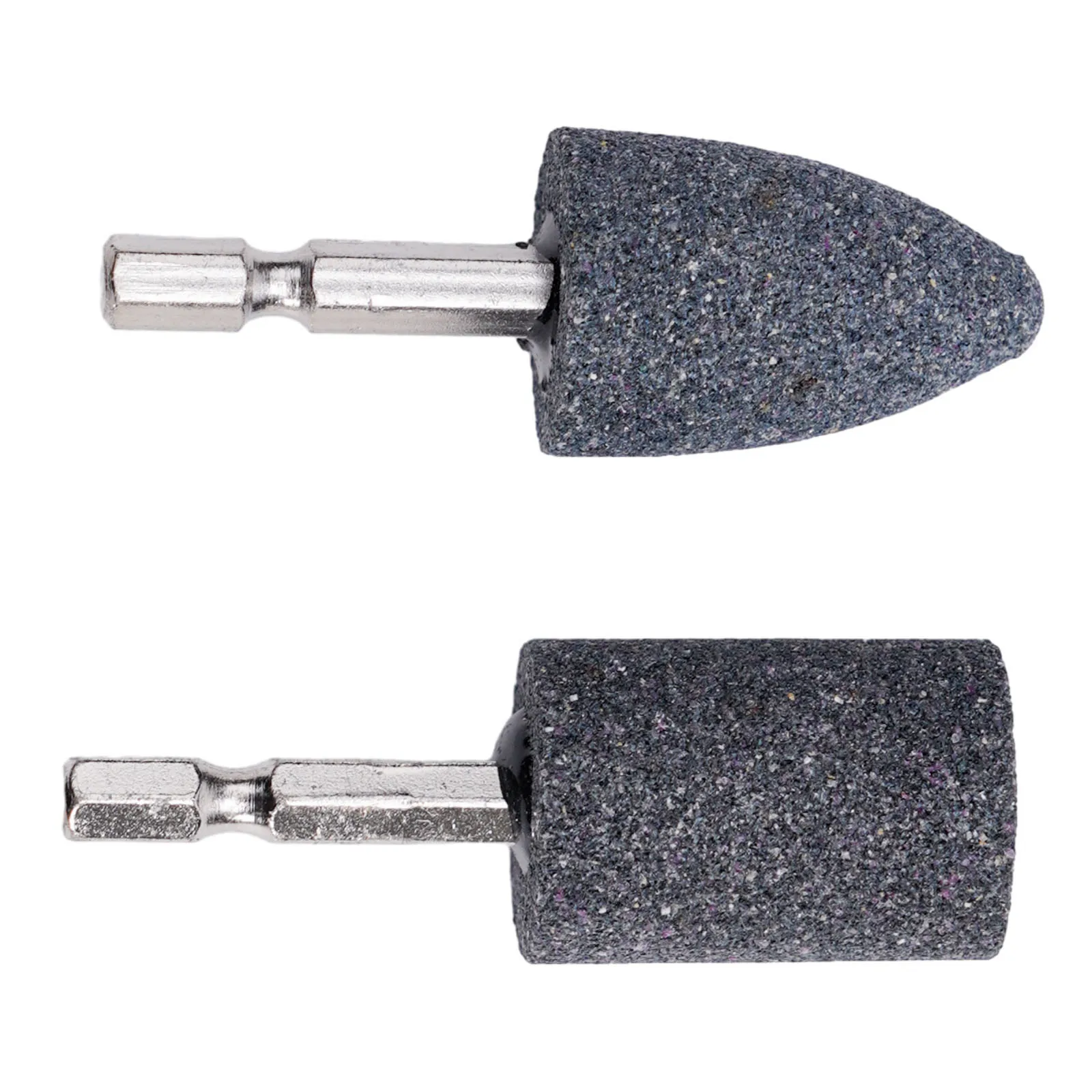2pcs Hexagonal Shank Grinding Wheel Sharpening Head Power Tool Accessories For Grinding Engraving Ceramic Glass Cemented Carbide