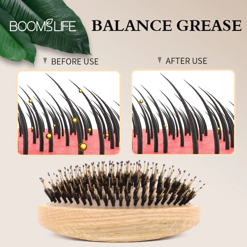 Briogeo Vegan Boar Bristle Hair Brush